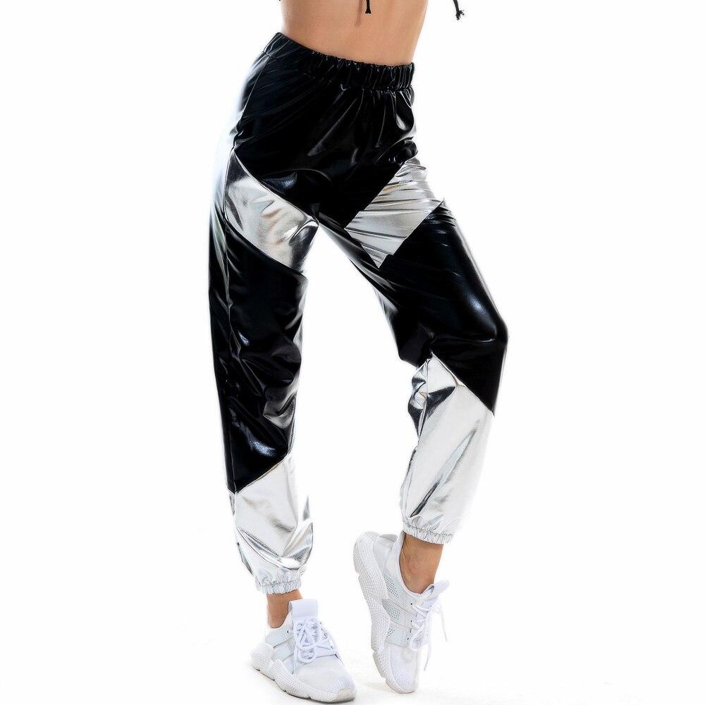 Two Tone High Shine Reflective Joggers