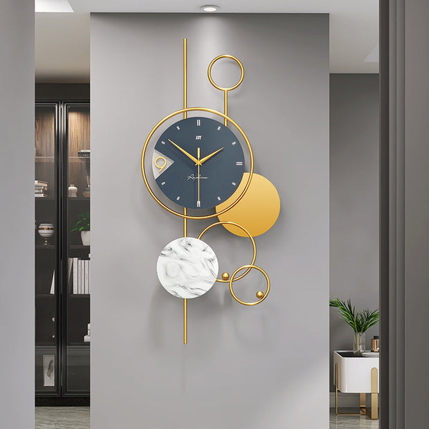 Modern Home Decor Metal Wall Clock - MomyMall