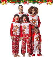 Family Matching Christmas Pajamas Matching Baby Romper Sleepwear Outfits - MomyMall