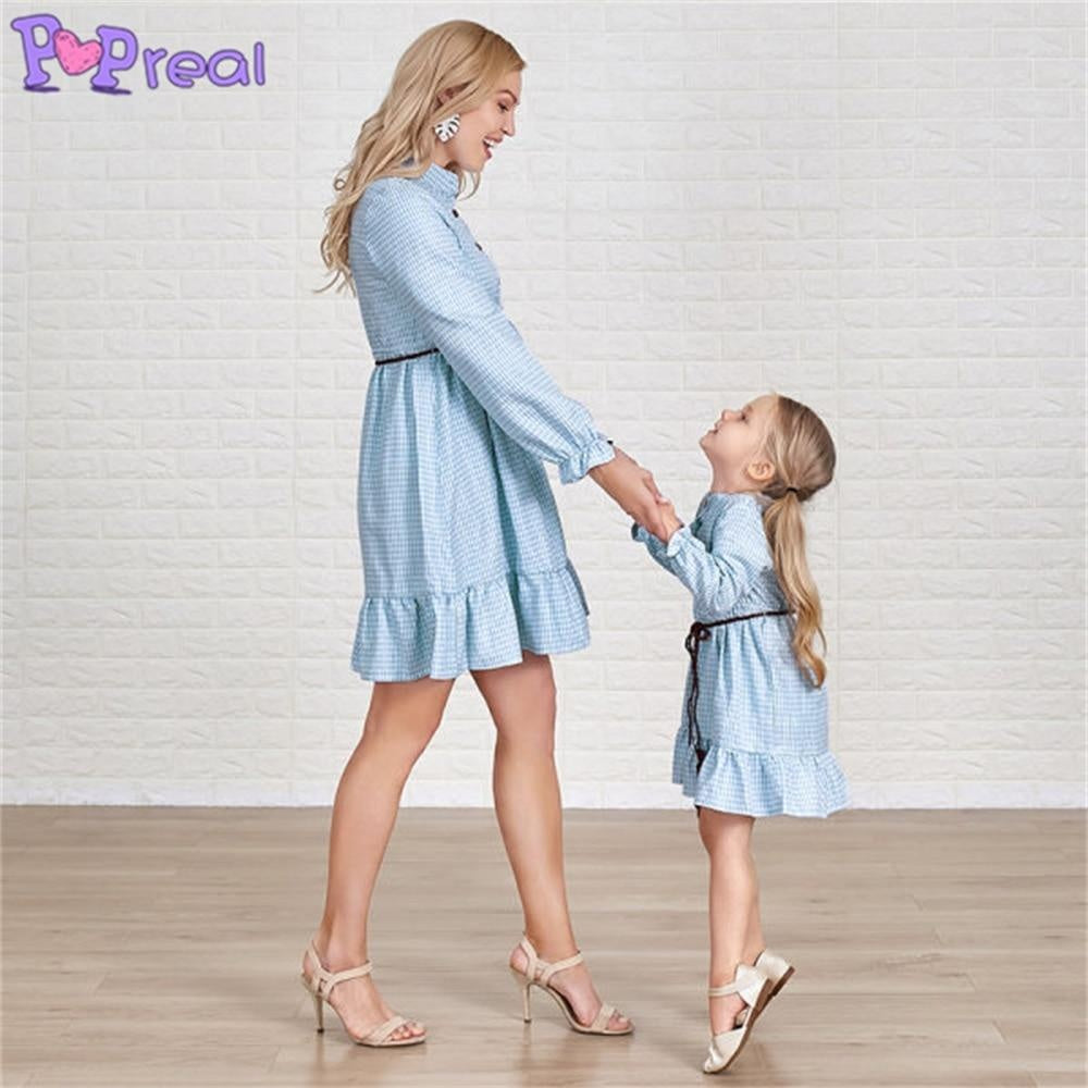 Family Matching Parent-Child Mom Daughter Dress - MomyMall