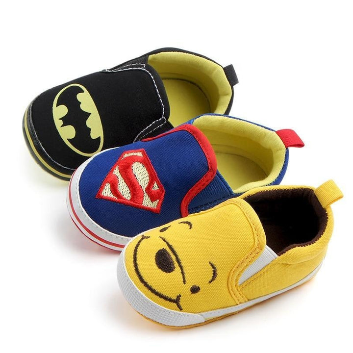 Toddlers Baby Canvas Soft Bottom First Walkers Anti-slip Shoes - MomyMall
