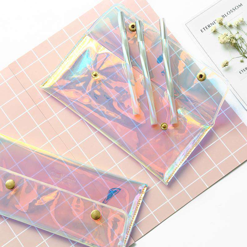 Transparent Laser Pencil Case - MomyMall