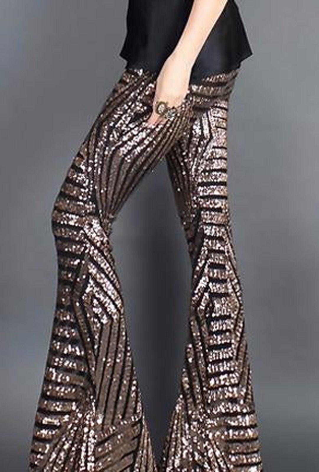 KHLOE - GLITTER PANTS