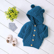 Baby Boy Girls Autumn Knitted Sweater Warm Soft Coats Outerwear - MomyMall