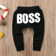 Kids Baby Boys Girls Fashion Letter Pants Trousers