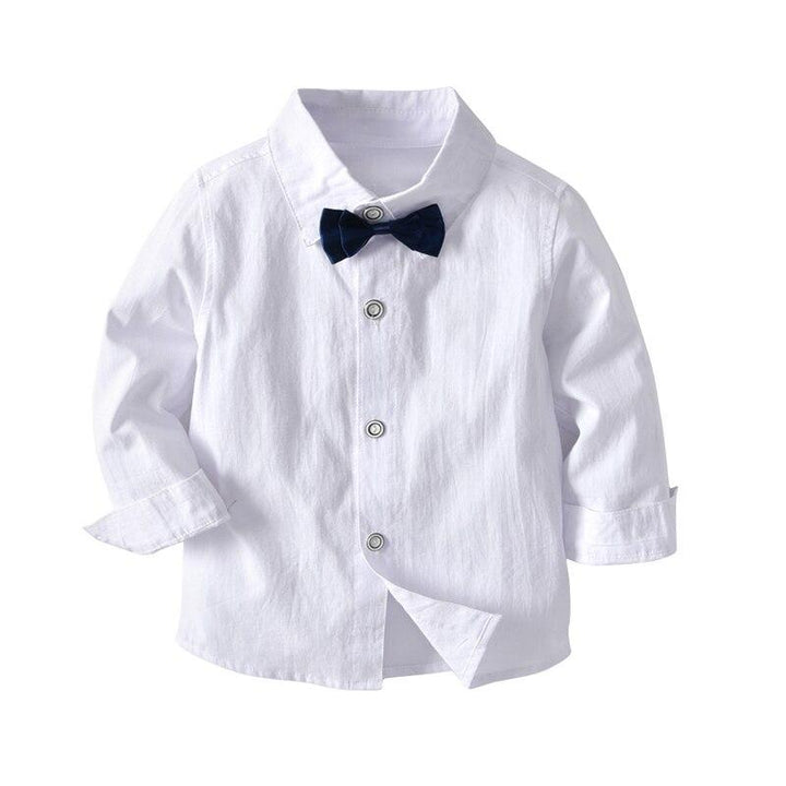 Kids Boys Wedding Vest Suits Formal Sets 3 Pcs - MomyMall
