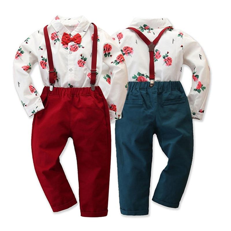 Baby Boys Set Cotton Long Sleeve Spring/Autumn 2 Pcs 3-24 Months - MomyMall