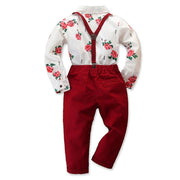 Baby Boys Set Cotton Long Sleeve Spring/Autumn 2 Pcs 3-24 Months - MomyMall