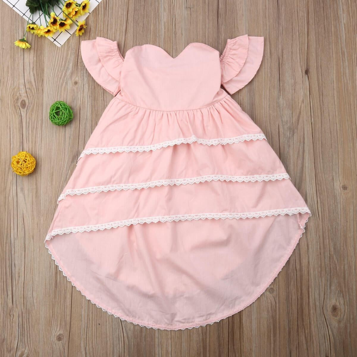 Baby Girl Ruffle Princess Party Pageant Dresses - MomyMall