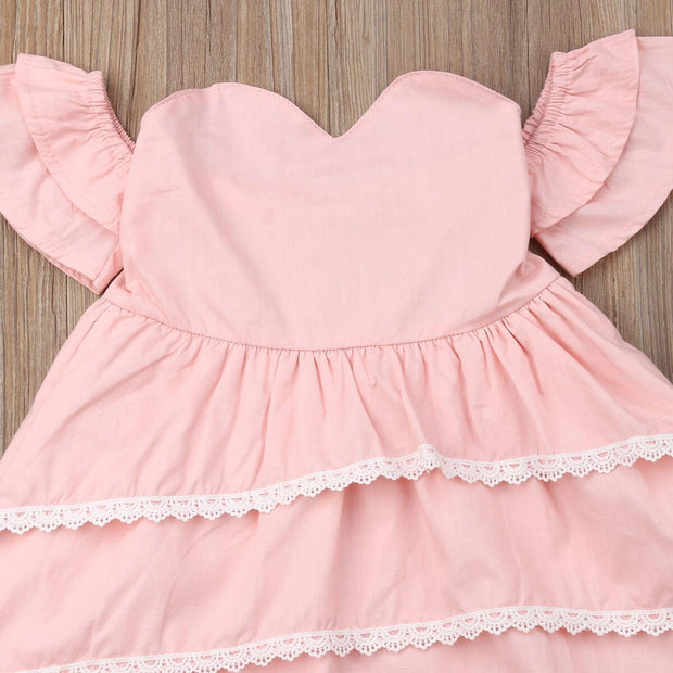 Baby Girl Ruffle Princess Party Pageant Dresses - MomyMall
