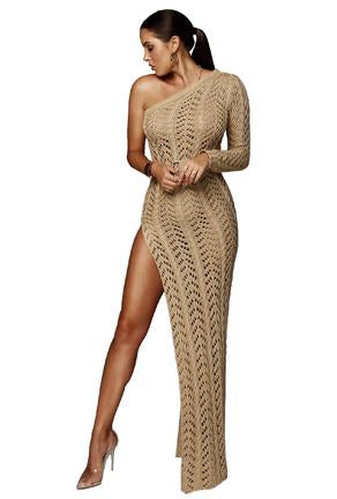 MELIKA – PULLOVER-STRICKKLEID