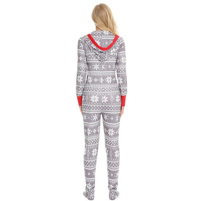 Family Matching Christmas Deer Pajamas Jumpsuits Set Family Look - MomyMall