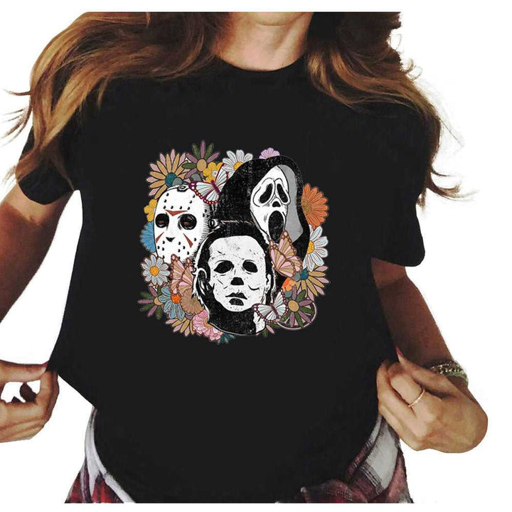 Halloween Horror Killer T-shirt - MomyMall