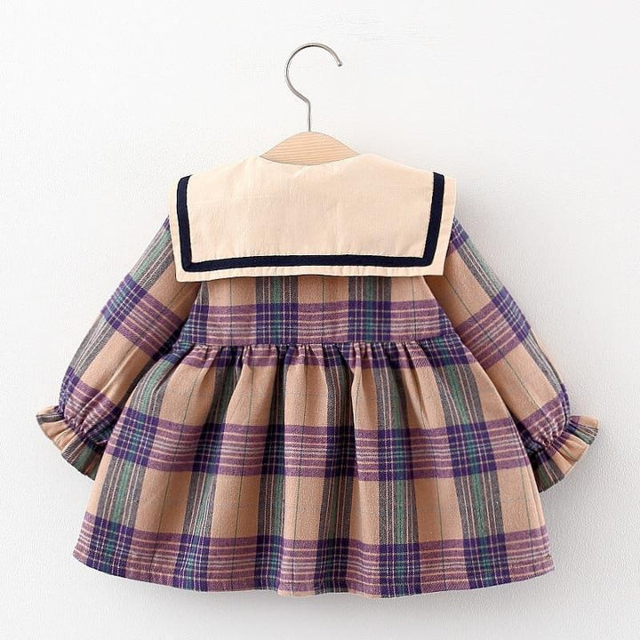 Baby Girls Dress Fall Fashion Cute Long Sleeve Dress
