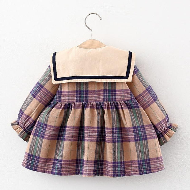 Baby Girls Dress Fall Fashion Cute Long Sleeve Dress