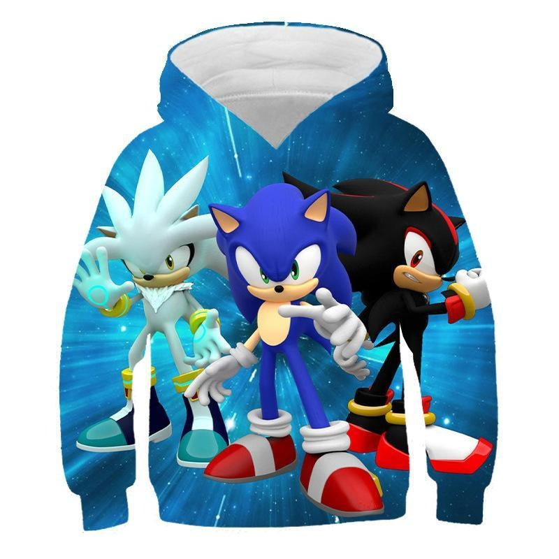 Children Kid 3D Animation Casual Hoodie