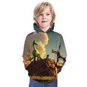 Children Kid 3D Printed Dinosaur Pattern Hoodie - MomyMall Type8 / 3-4 Years