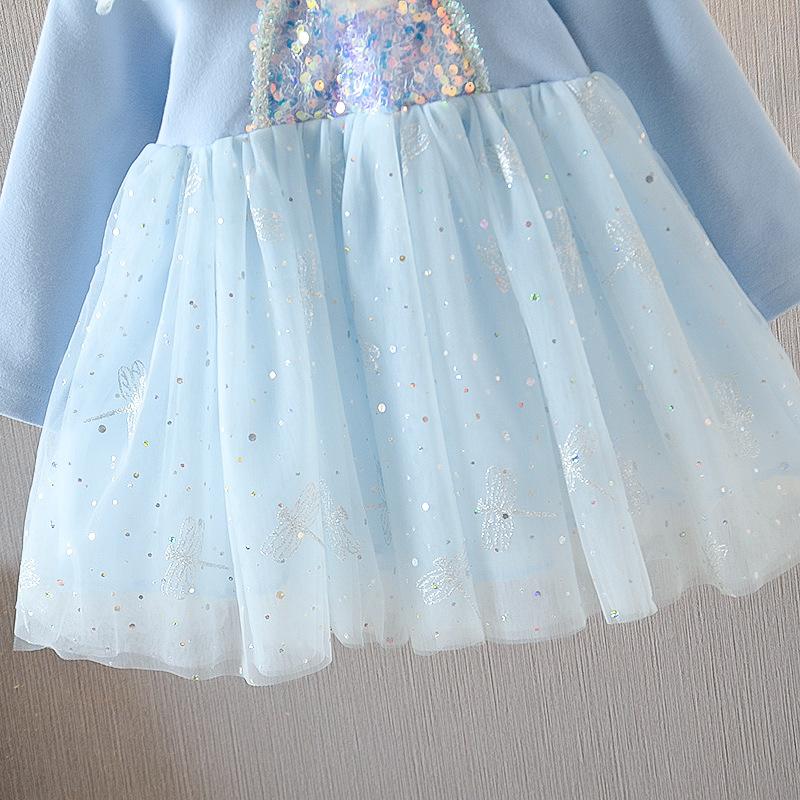 Girl Boutique Autumn Princess Fluffy Dress - MomyMall