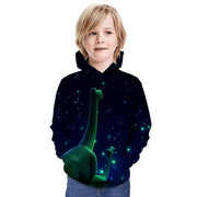 Children Kid 3D Printed Dinosaur Pattern Hoodie - MomyMall Type7 / 3-4 Years