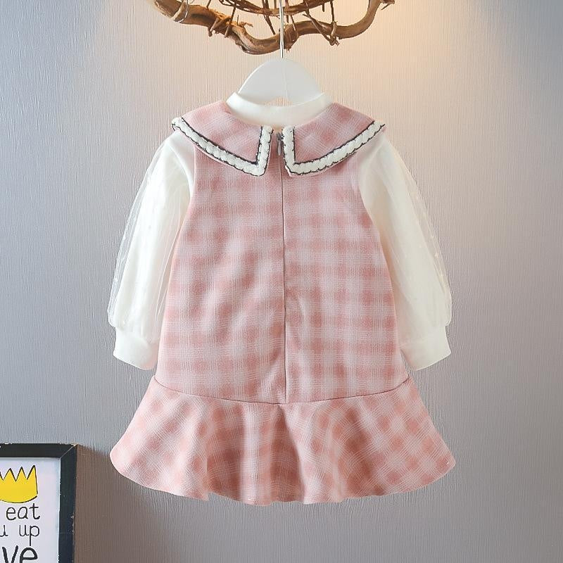 Girl Spring Autumn Fashion 2 Pcs Dress Outfits - MomyMall