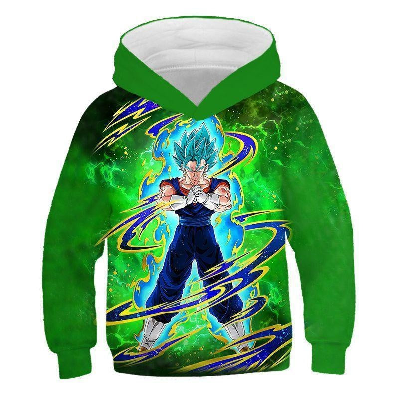 Super Kid Boy Dragon Ball Long Sleeve Hoodie - MomyMall Type1 / 2-3 Years