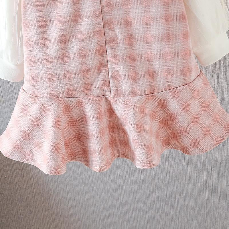 Girl Spring Autumn Fashion 2 Pcs Dress Outfits - MomyMall