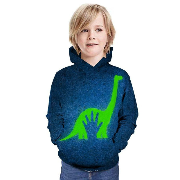 Children Kid 3D Printed Dinosaur Pattern Hoodie - MomyMall Type6 / 3-4 Years