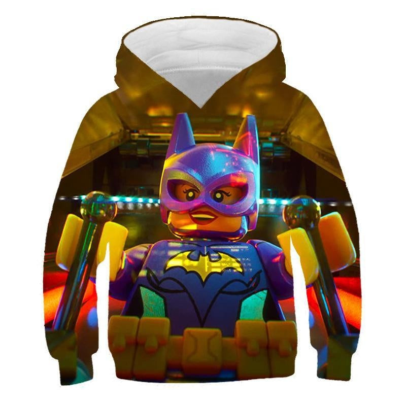 Children Kid 3D Cartoon Print Casual Pullover Hoodie - MomyMall Type1 / 2-3 Years