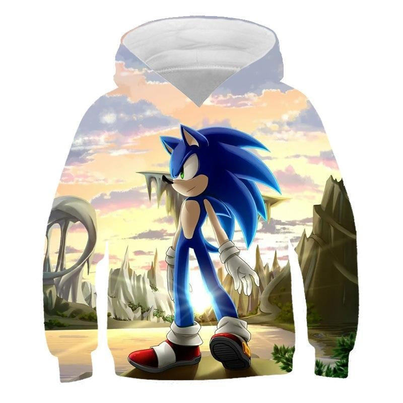 Children Kid 3D Animation Casual Hoodie