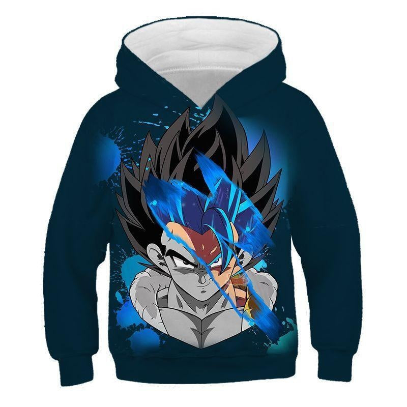 Super Kid Boy Dragon Ball Long Sleeve Hoodie - MomyMall