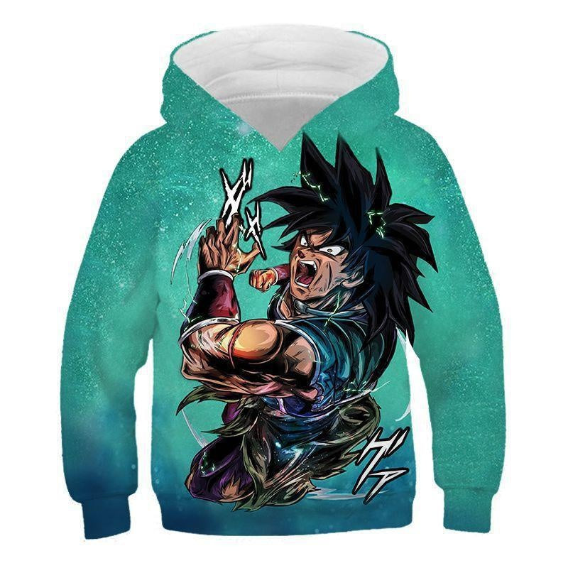 Super Kid Boy Dragon Ball Long Sleeve Hoodie - MomyMall Type7 / 2-3 Years