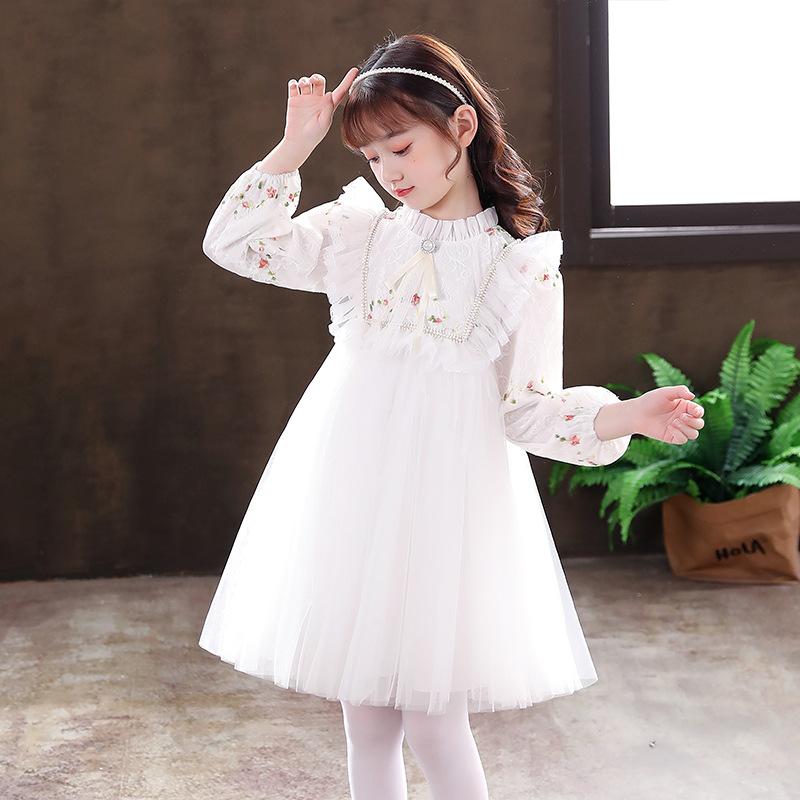 Girls Mesh Chiffon Princess Dress - MomyMall