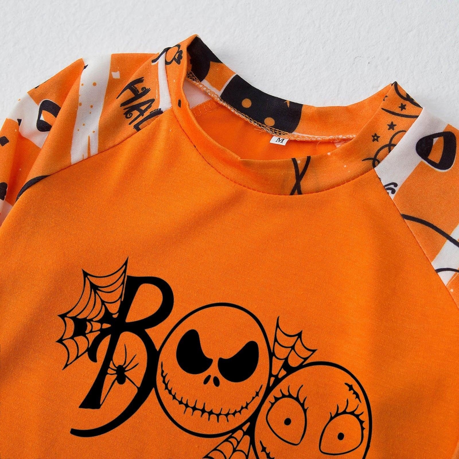 Family Matching Halloween Print Set Parent-child Pajamas - MomyMall