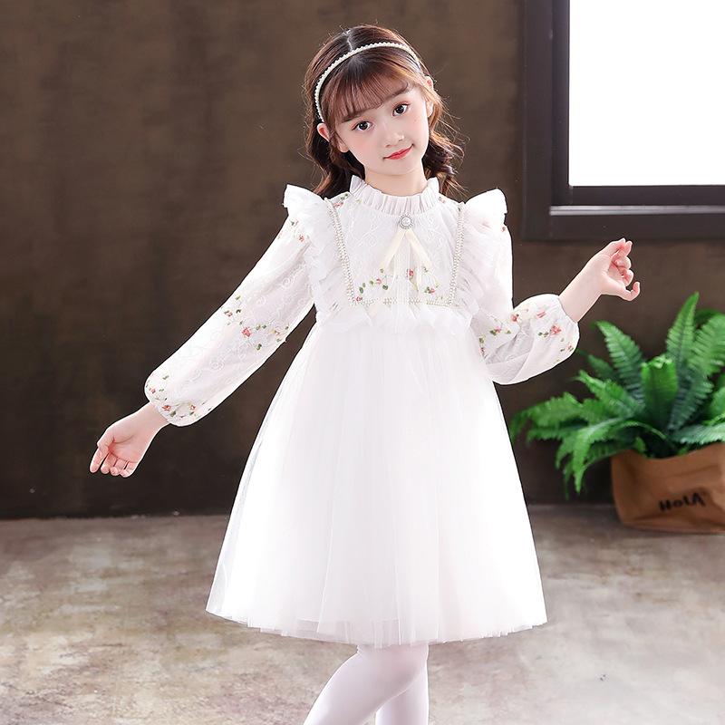 Girls Mesh Chiffon Princess Dress - MomyMall