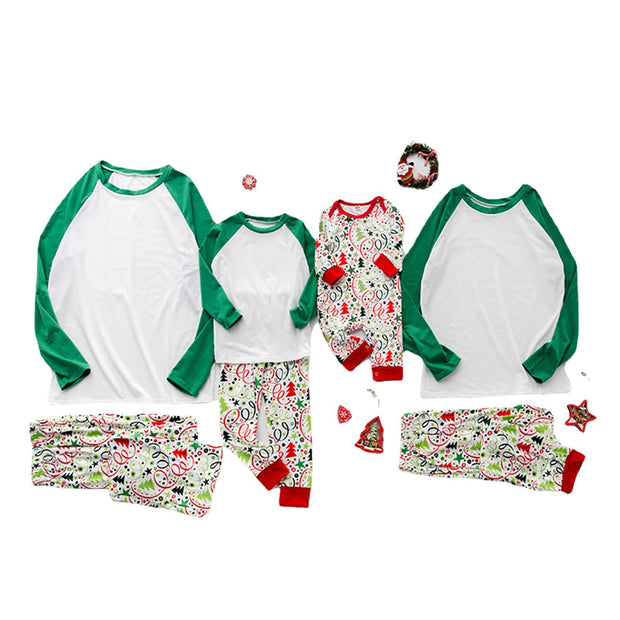 Family Matching Christmas Parent-child Homewear Suit Daily Pajamas - MomyMall