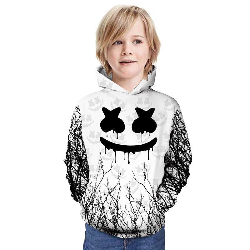 Children Kid 3D Print Halloween Pattern Hoodie