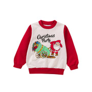 Baby Toddlers Autumn Christmas Fashion Sweater - MomyMall red / 0-3 Months