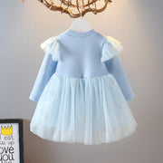 Girl Boutique Autumn Princess Fluffy Dress - MomyMall