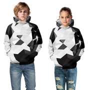 Kid Boy Girl 3D Printed Spring Autumn Fashion Hoodie - MomyMall