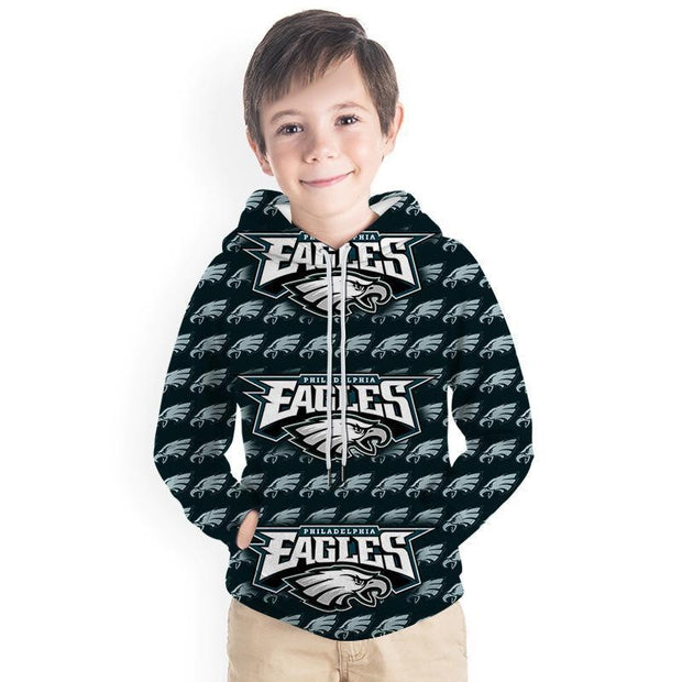 Kids Boy Girl Personalized Graphic 3D Print Hoodie