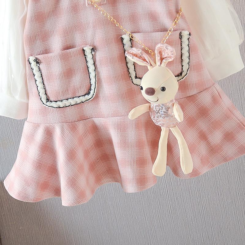 Girl Spring Autumn Fashion 2 Pcs Dress Outfits - MomyMall