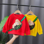 Baby Toddler Autumn Spring Sweatshirts Long-sleeved Tops - MomyMall