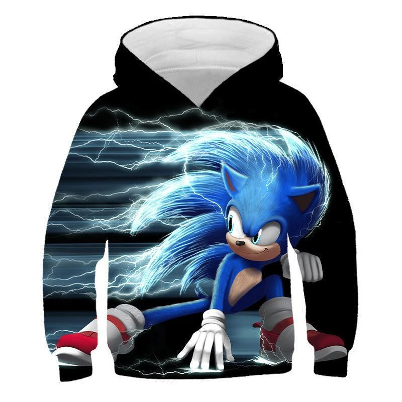 Children Kid 3D Animation Casual Hoodie