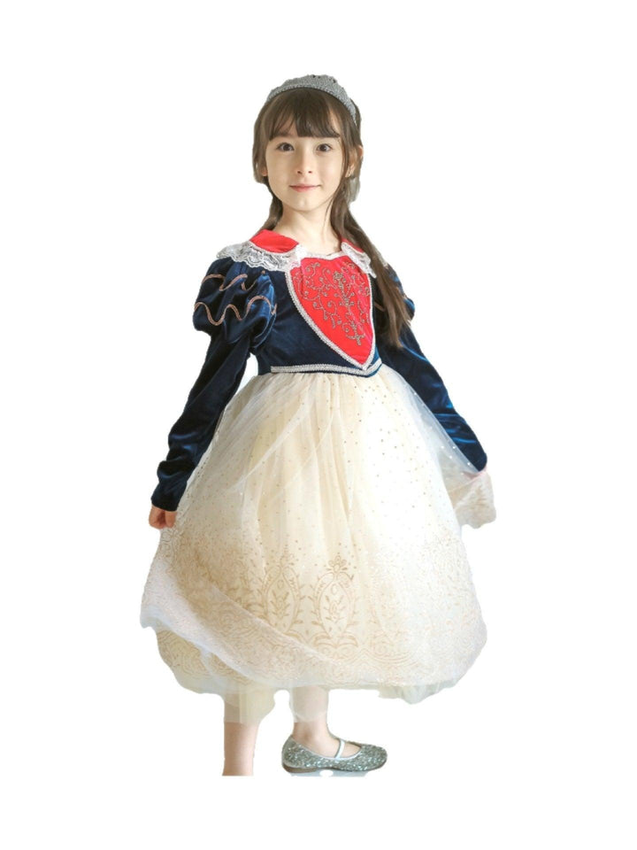 Snow White Dress Baby Kid Girl Snow Christmas Princess Dress