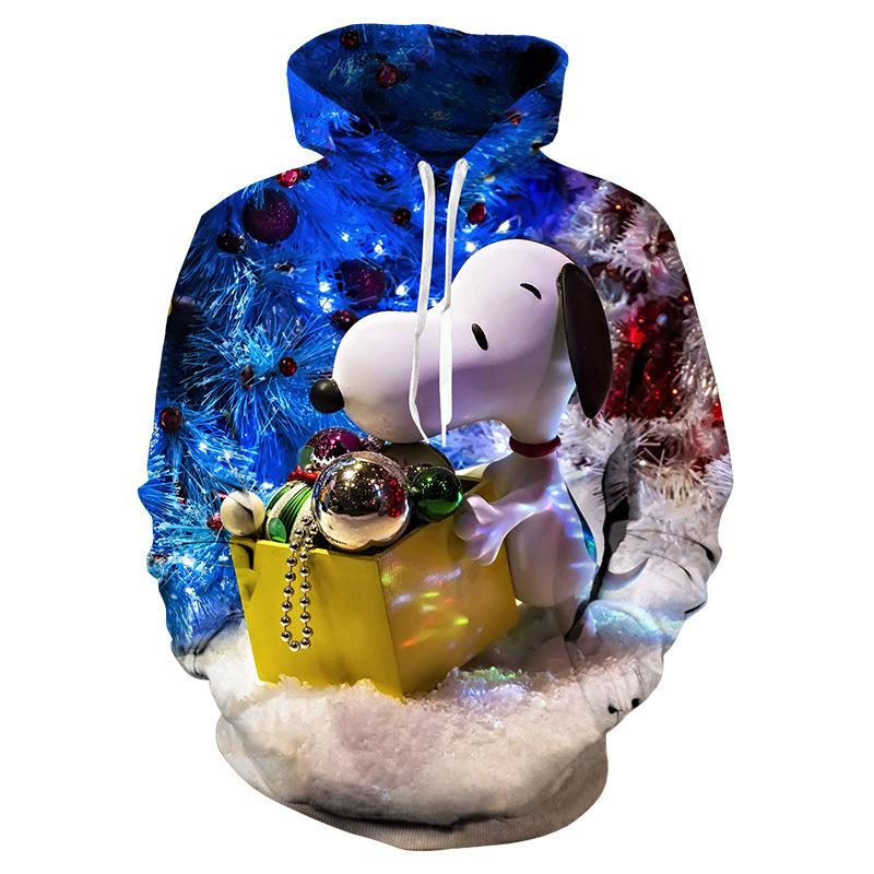 Kid Boy Girl 3D Dog Printed Fashion Hoodie - MomyMall