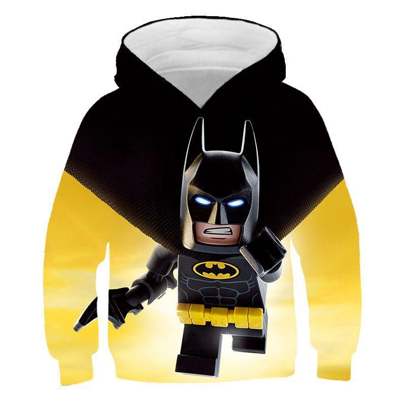 Kids 3D Print Cartoon Loose Long Sleeves Hoodie - MomyMall Type4 / 2-3 Years