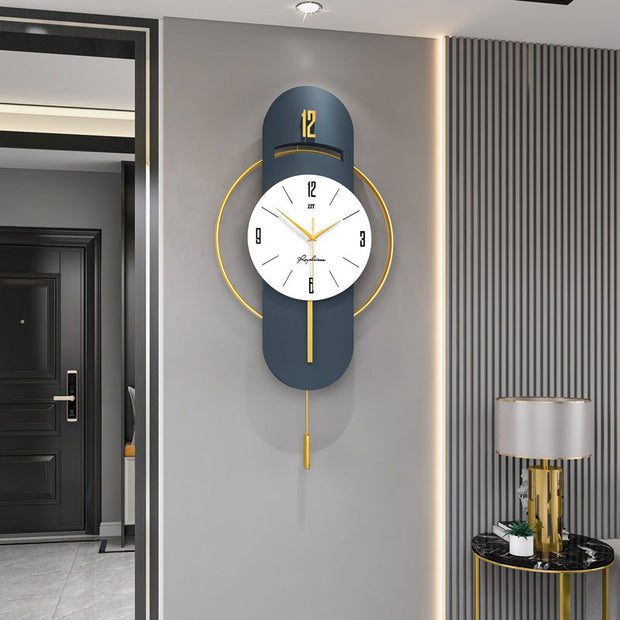 Moderrn Geometric Creative Home deco wall clock - Personality Creative Net Red Decorative Modern Home Wall clock