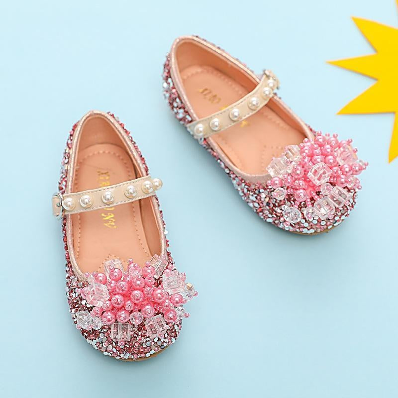 New Girls Pearl Princess Shoes - MomyMall