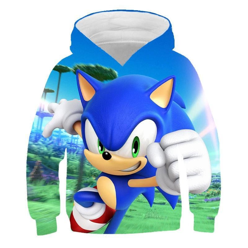 Children Kid 3D Animation Casual Hoodie