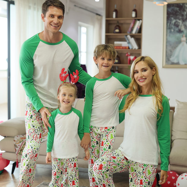 Family Matching Christmas Parent-child Homewear Suit Daily Pajamas - MomyMall